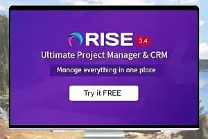 RISE 3.4.1 终极项目管理和CRM 汉化破解版+10款插件