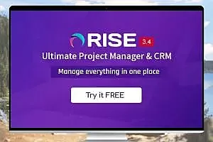 RISE 3.4.1 终极项目管理和CRM 汉化破解版+10款插件