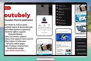 Youtubely v1.9 – 原生YouTube频道Android应用程序源码