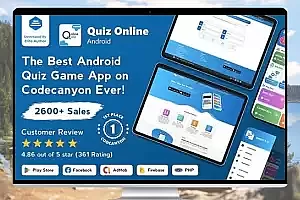 Quiz Online v7.1.4 打造自己的Android在线Trivia Quiz游戏！