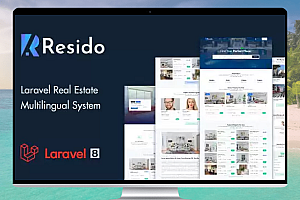 Resido v2.21.0 – Laravel房地产多语言系统源码下载