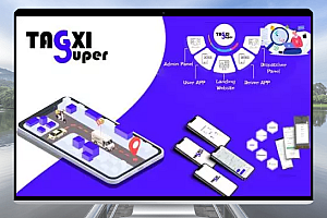 Tagxi Super v2.10 出租车与货物配送解决方案 APP源码