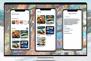 Hyper Games v4.0.0 – 全能游戏应用 | AdMob | 无限游戏 | Capacitor Android 应用