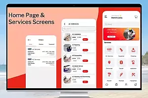 VCare v1.2.0 家政预约/维修/上门服务 APP源码