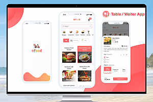 eFood – 餐桌/服务员应用程序 v1.4 APP源码