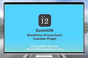 EventON v4.5.1 为您的WordPress网站提供虚拟活动日历插件