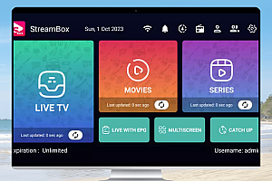 StreamBox v2.3 – IPTV Player（Android手机、电视盒子 APP源码