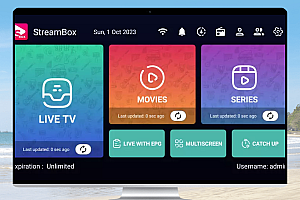 StreamBox v2.3 – IPTV Player(Android手机、电视盒子 APP源码