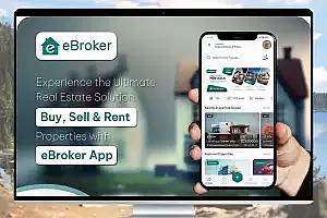 eBroker v1.0.9 房地产买卖租赁 Flutter 应用与 Laravel 管理面板