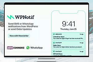 WPNotif v2.9.2：简化WordPress短信和WhatsApp消息通知插件