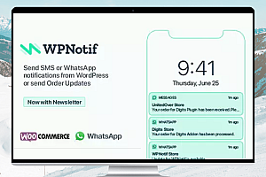 WPNotif v2.9.2:简化WordPress短信和WhatsApp消息通知插件