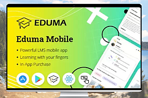 Eduma Mobile v2.0.1：为iOS和Android打造的React Native LMS移动应用