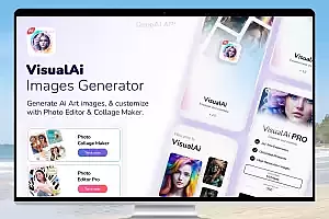Ai Images Generator v2.0 – AI图片创作+图片编辑 APP源码
