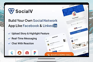 SocialV v7.0.0：连接世界的社交网络Flutter应用