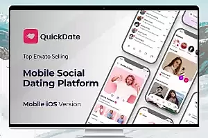QuickDate IOS v2.3 – 移动社交约会平台APP应用程序源码