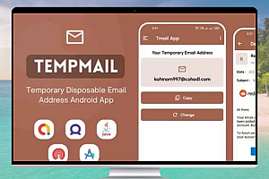 TempMail v1.0：临时一次性邮箱APP源码，带有 AdMob 广告