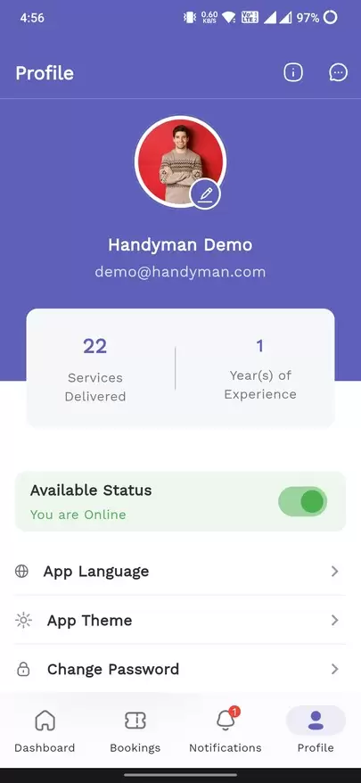 Handyman Service v10 打造便捷的上门服务体验App源码